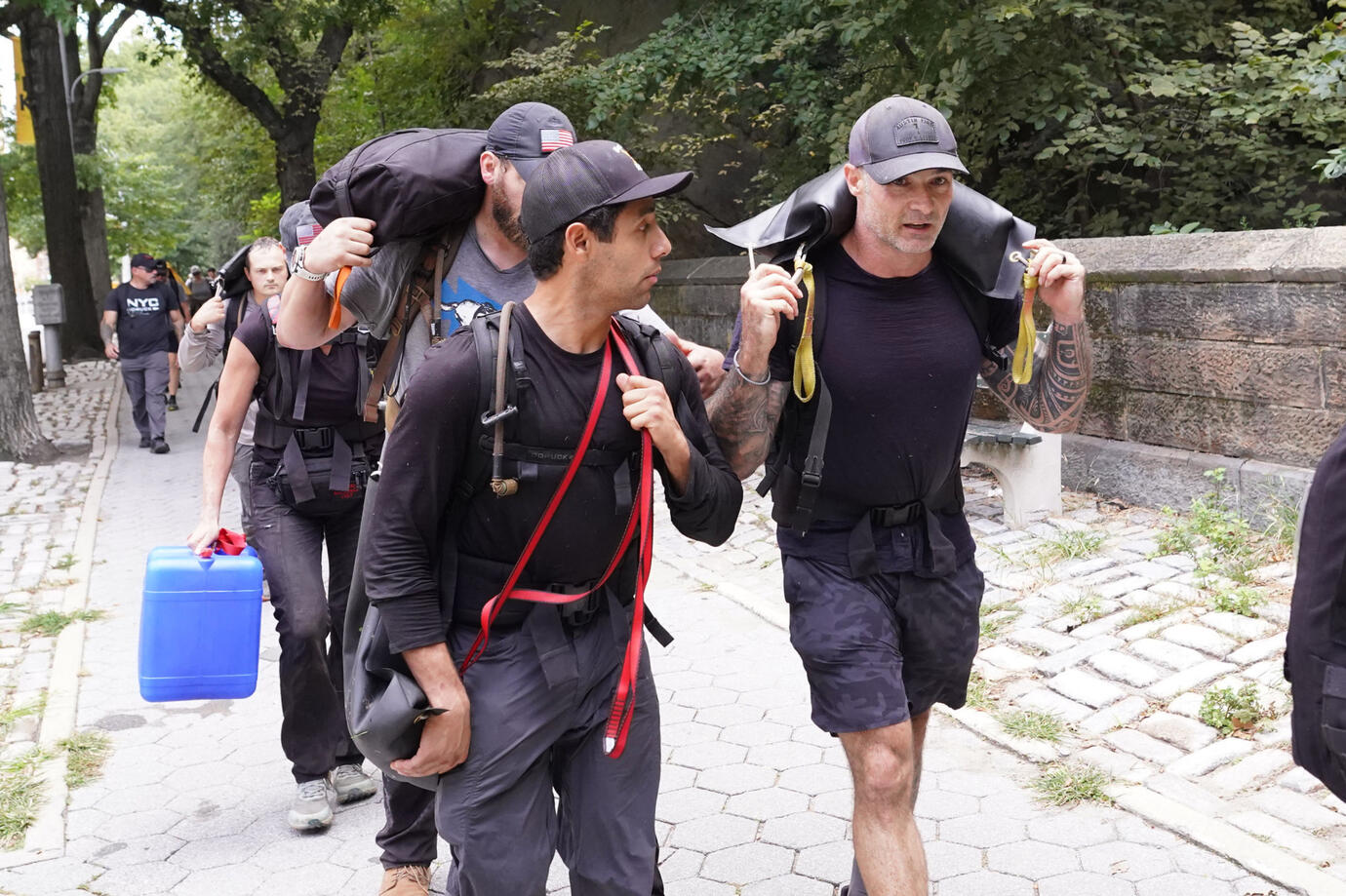 Juan and Eric at the 9/11 Heavy in NYC